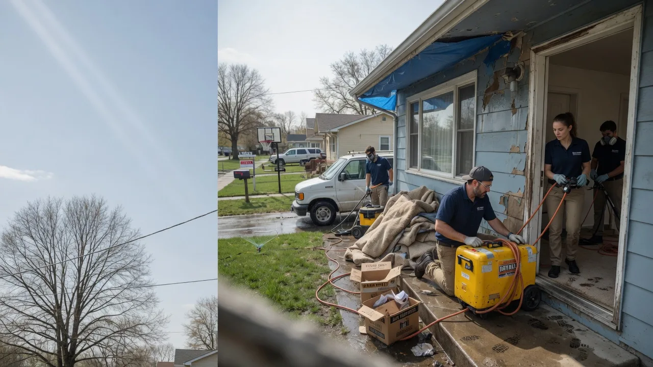 Basement Flood Cleanup in South Barre, MA near me